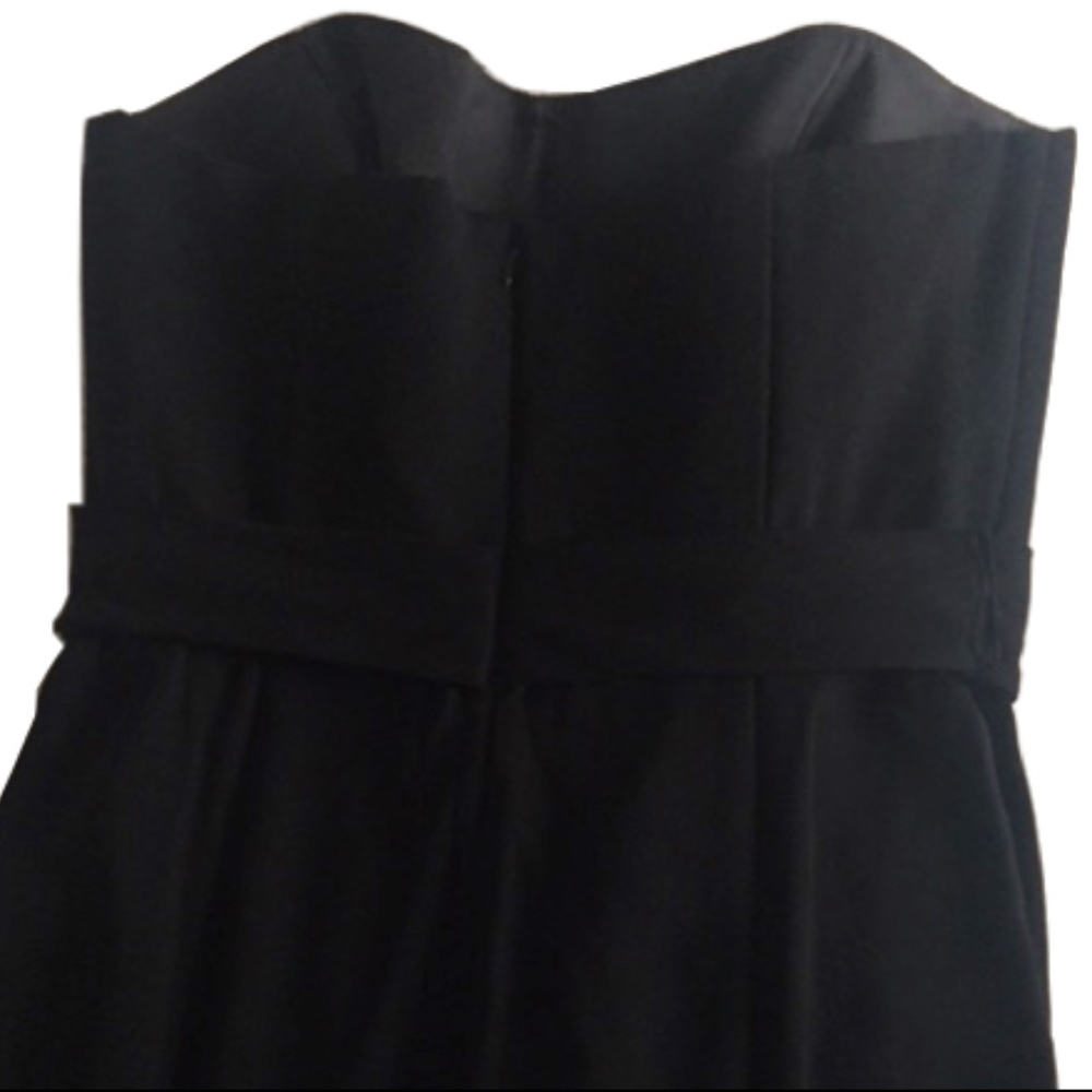 Vera Wang black strapless gown - Picture 4 of 5